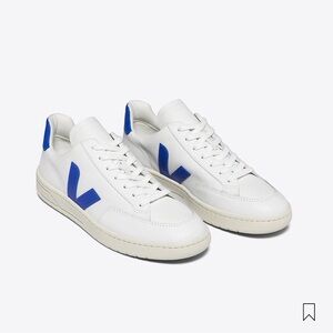 VEJA V-12 LEATHER EXTRA WHITE/PAROS SNEAKERS EU 39/US 6 MEN/US 8 WOMEN